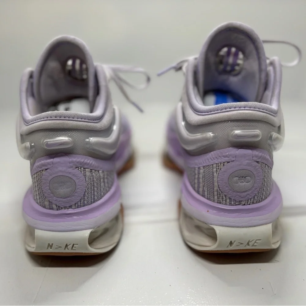 Nike Air Zoom G.T. Jump 2 Basketball Shoes Men’s 8.5 Lavender Purple Gum Sole